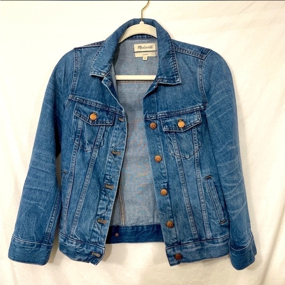 Madewell Classic Blue Jean Jacket Size XS - Picture 1 of 1